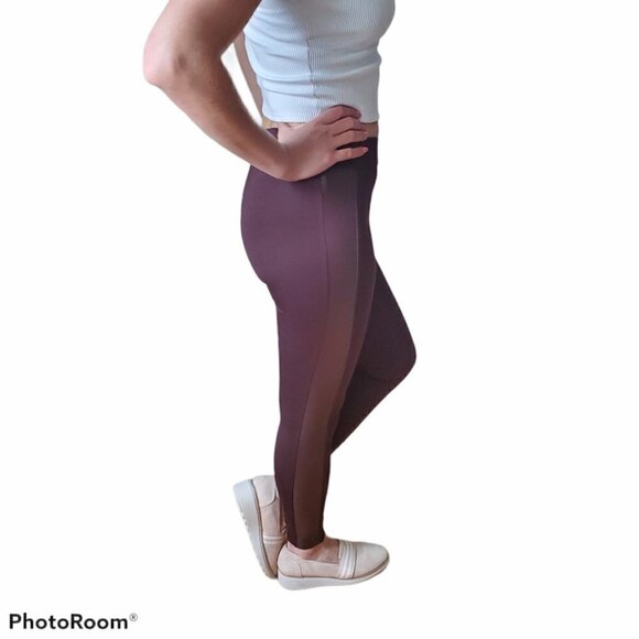 Dynamite Burgundy legging Faux leather - Picture 4 of 4